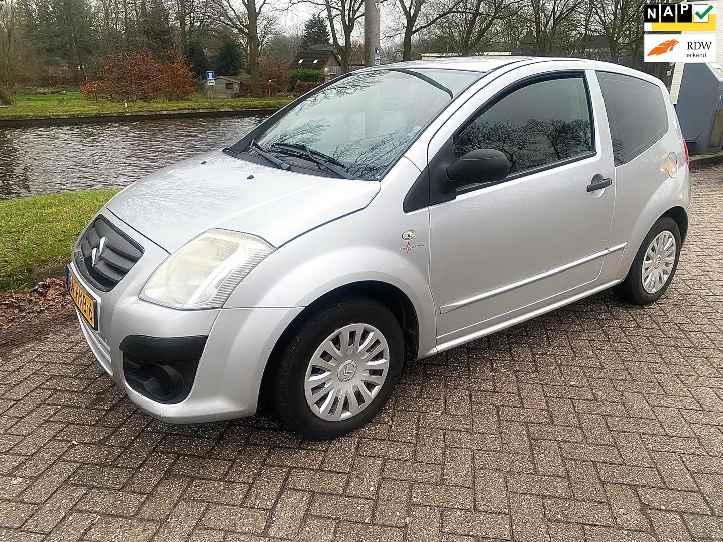 Citroen C2 1.4i Furio (Airco) Nieuwe APK Bij AfLevering. Grijs - 1