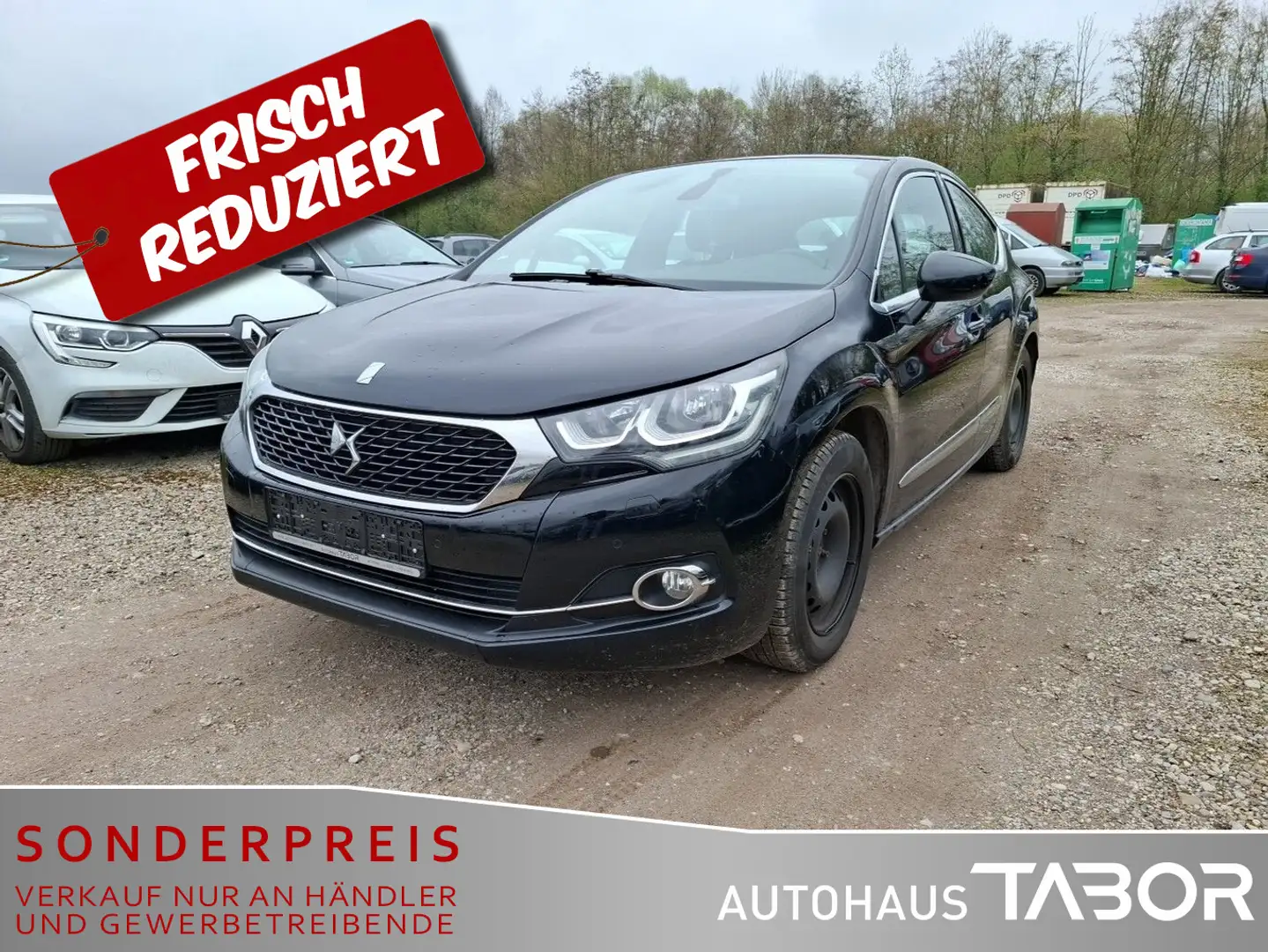 DS Automobiles DS 4 1.6 THP 165 Aut. Leder SHZ Navi Keyless PDC Schwarz - 1