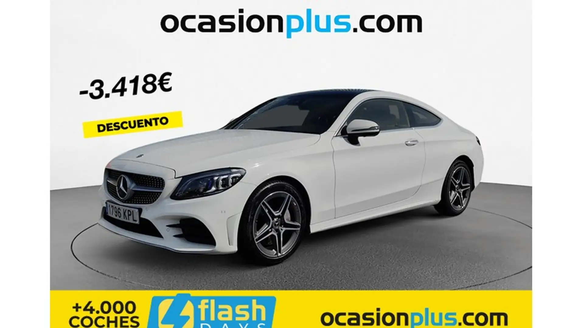Mercedes-Benz C 300 Coupé 9G-Tronic Blanco - 1