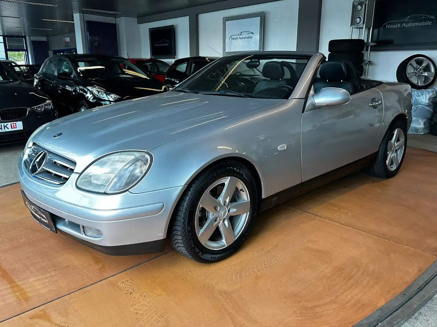 Mercedes-Benz SLK 200 AUTOMATIK/KLIMA/LEDER/SHZ/RADIO-CD/ Zilver - 1