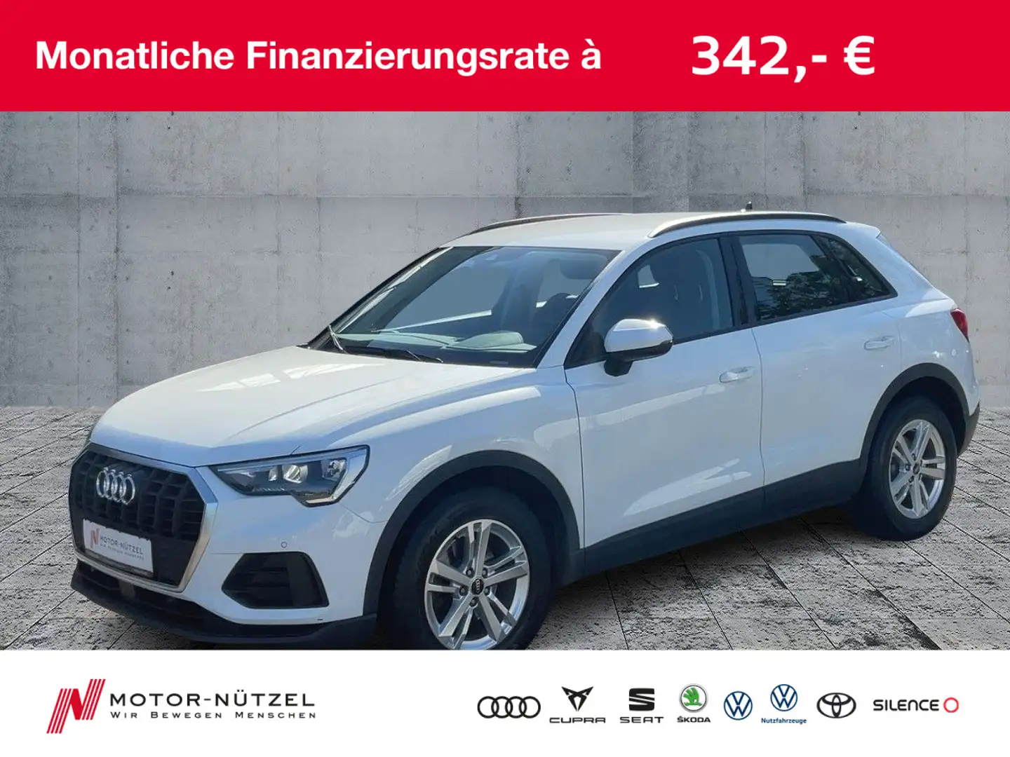 Audi Q3 35 TDI S-TRONIC NAVI+2xPDC+GRA+SHZ Blanc - 1