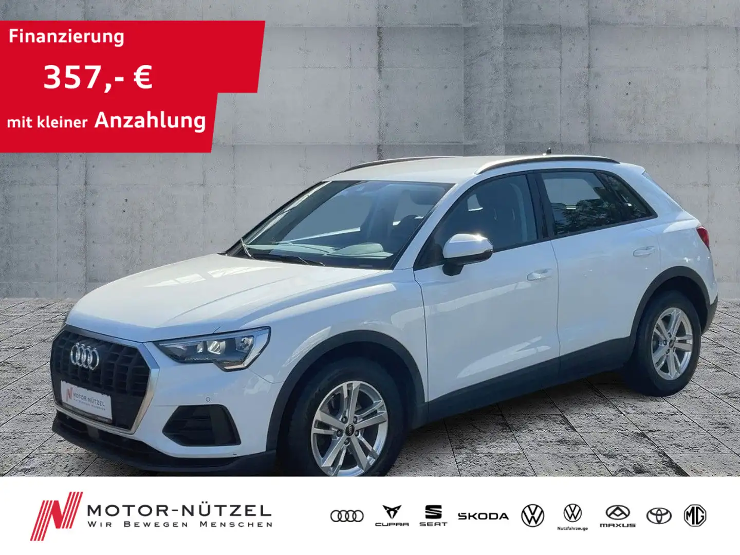 Audi Q3 35 TDI S-TRONIC NAVI+2xPDC+GRA+SHZ Weiß - 1