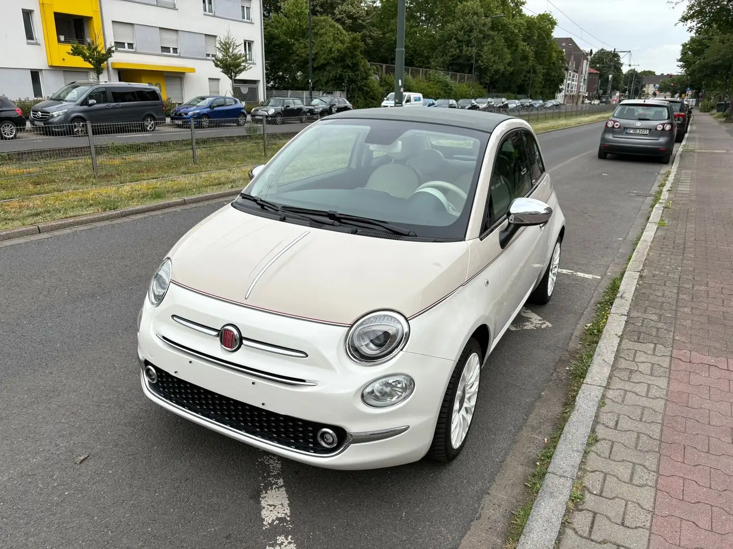 Fiat 500C 500 C 1.2 8V Anniversario Beige - 1