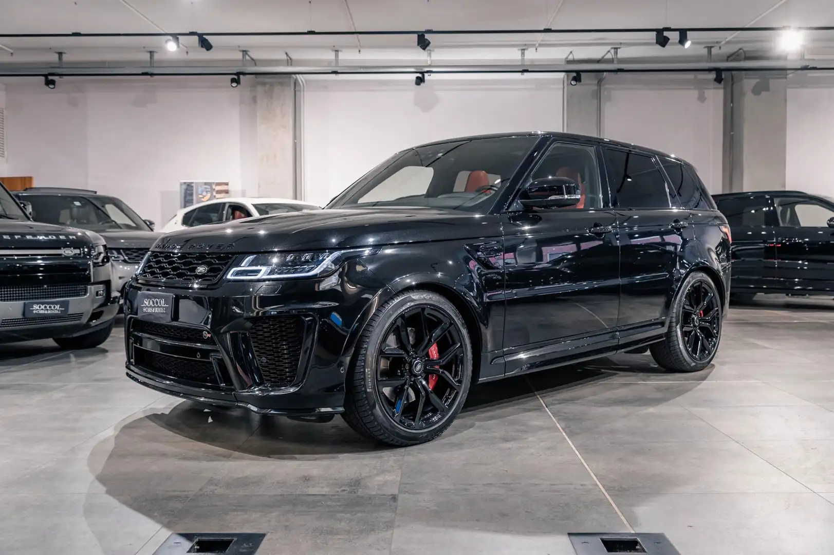 Land Rover Range Rover Sport 5.0 V8 Supercharged 575 CV SVR*IVA ESP*FATTURABILE Nero - 1