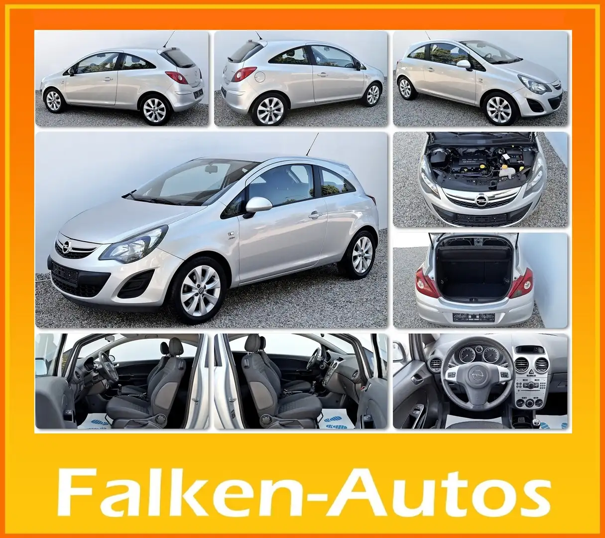 Opel Corsa 1.2 16V ecoFLEX -ERST 18.000 KM-*AUCH MIT GARANTIE Silber - 1