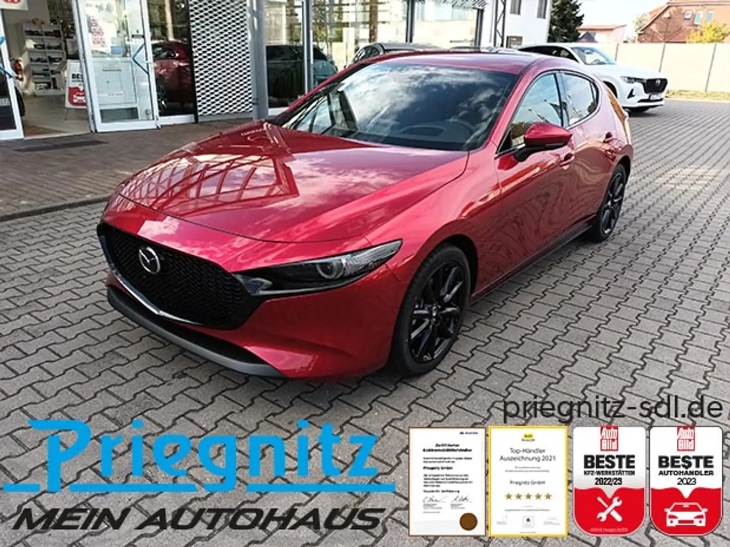 Mazda 3 2.0L e-SKYACTIV X 186ps 6MT FWD Exclusi Rojo - 1