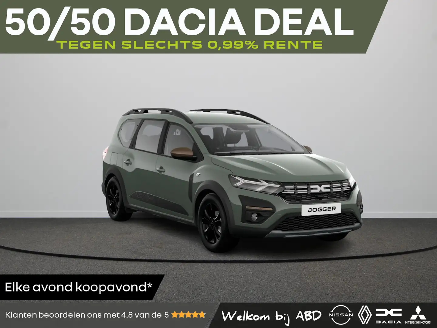 Dacia Jogger Extreme TCe 100 ECO-G | Achteruitrijcamera | Bekle Groen - 1