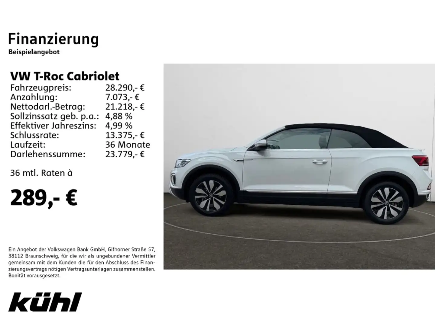 Volkswagen T-Roc 1.0 Move Weiß - 2