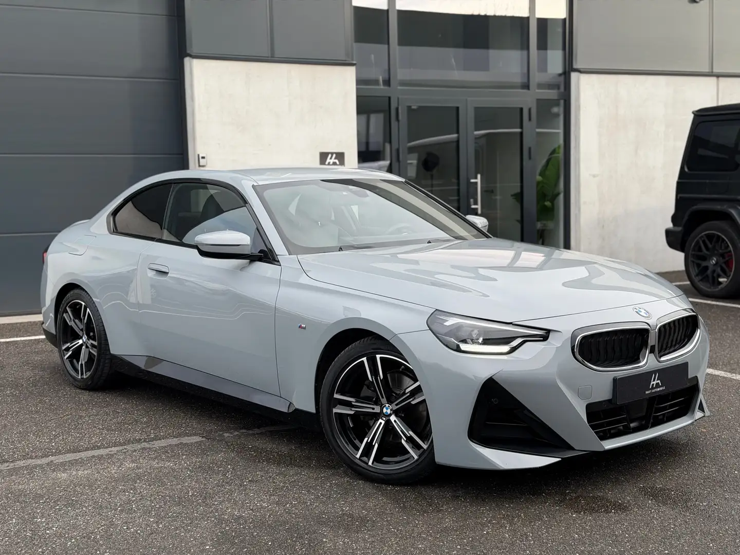 BMW 220 i M Pack * Facelift/ Etat Showroom / Garantie 12M* Gris - 2