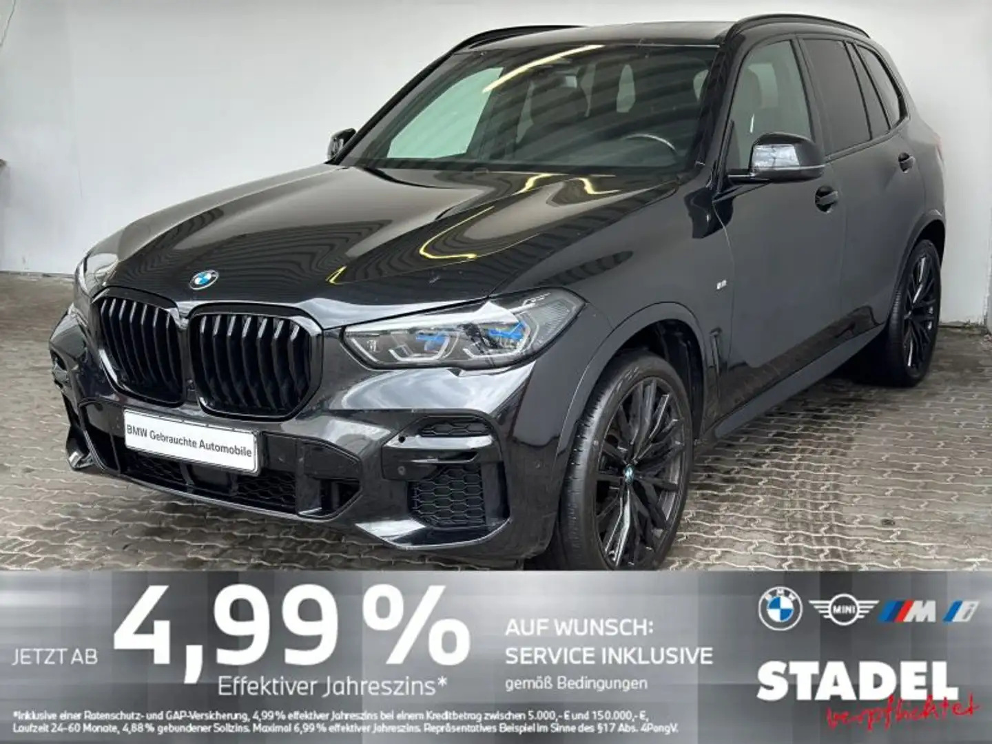 BMW X5 xDrive40dA M Sport Navi.Laser.Standhz.ACC.RFK Schwarz - 2