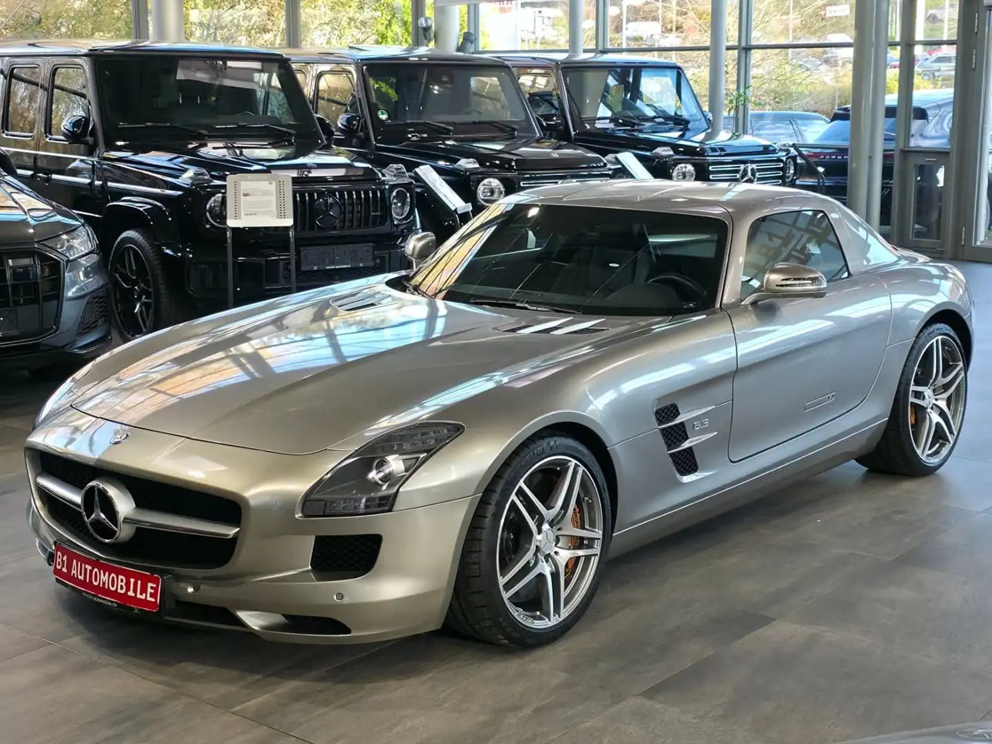 Mercedes-Benz SLS EINZELSTÜCK*1HD*DE*KERAMIK*B&O*CARBON* Silber - 2