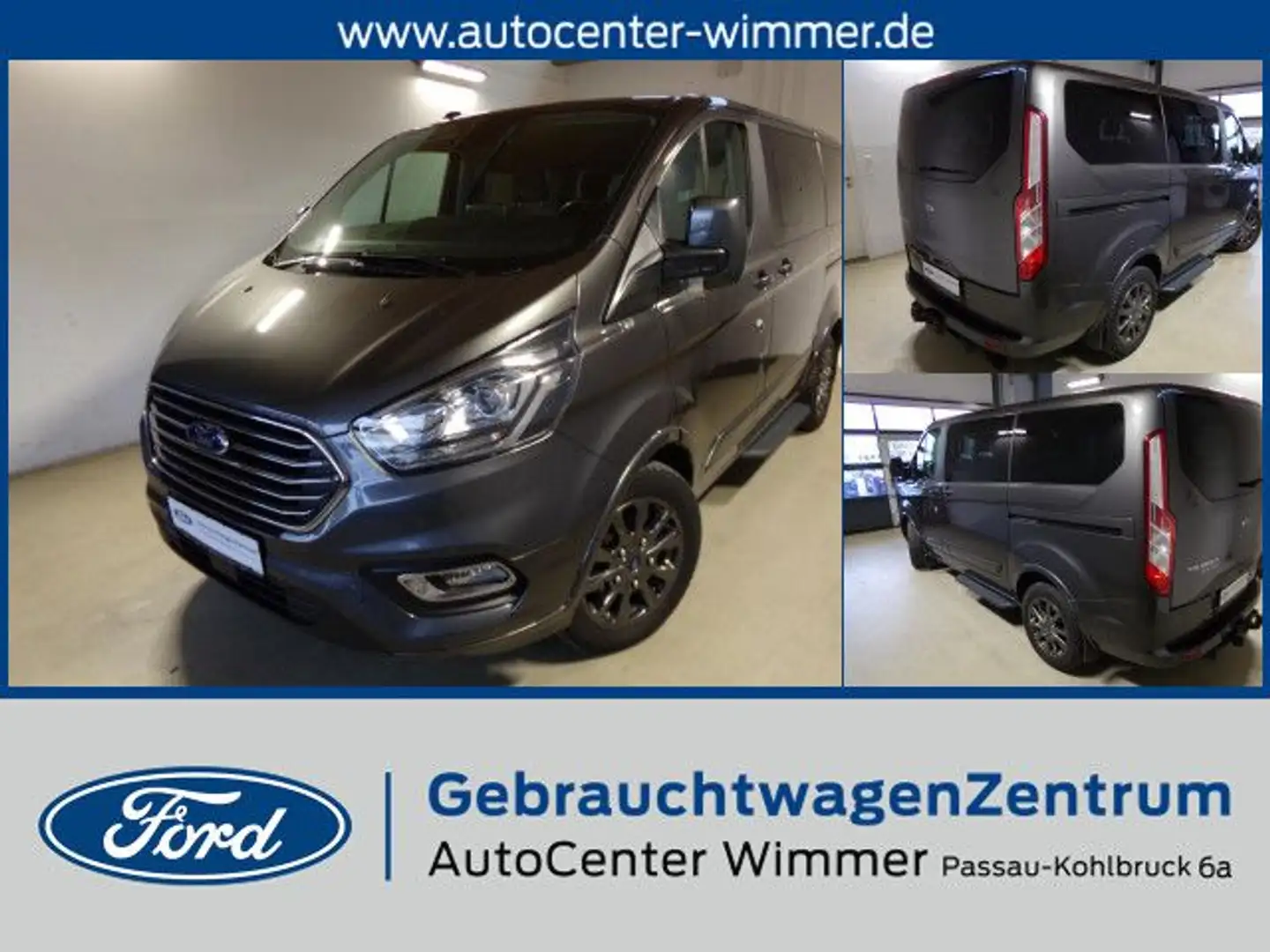Ford Tourneo Ford Tourneo Custom TITANIUM 320L1 Grau - 1