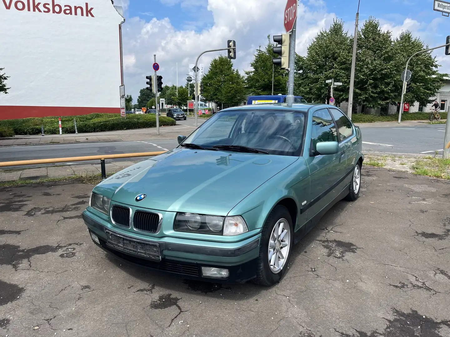 BMW 316 SCHIEBEDACH*KLIMA*94.000*TKM*TÜV/AU*07/2027 Verde - 1