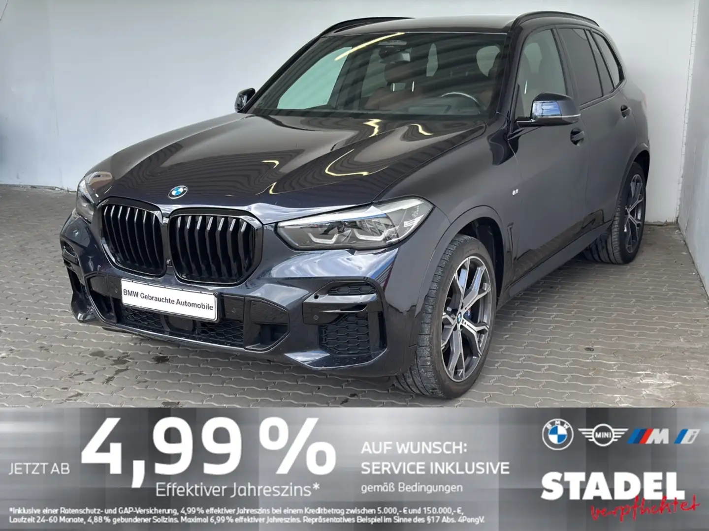 BMW X5 xDrive30dA M Sport Navi.LED.HuD.HaKa.360°.ACC Schwarz - 2