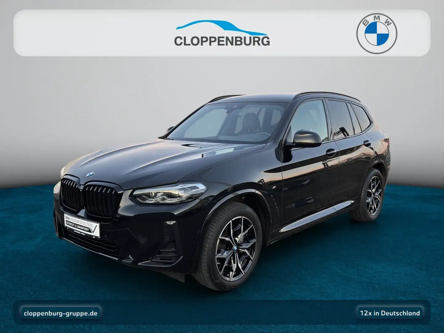 BMW X3 xDrive20d ZA M Sportpaket Navi+SHZ+KeyGO+HiFi Schwarz - 1