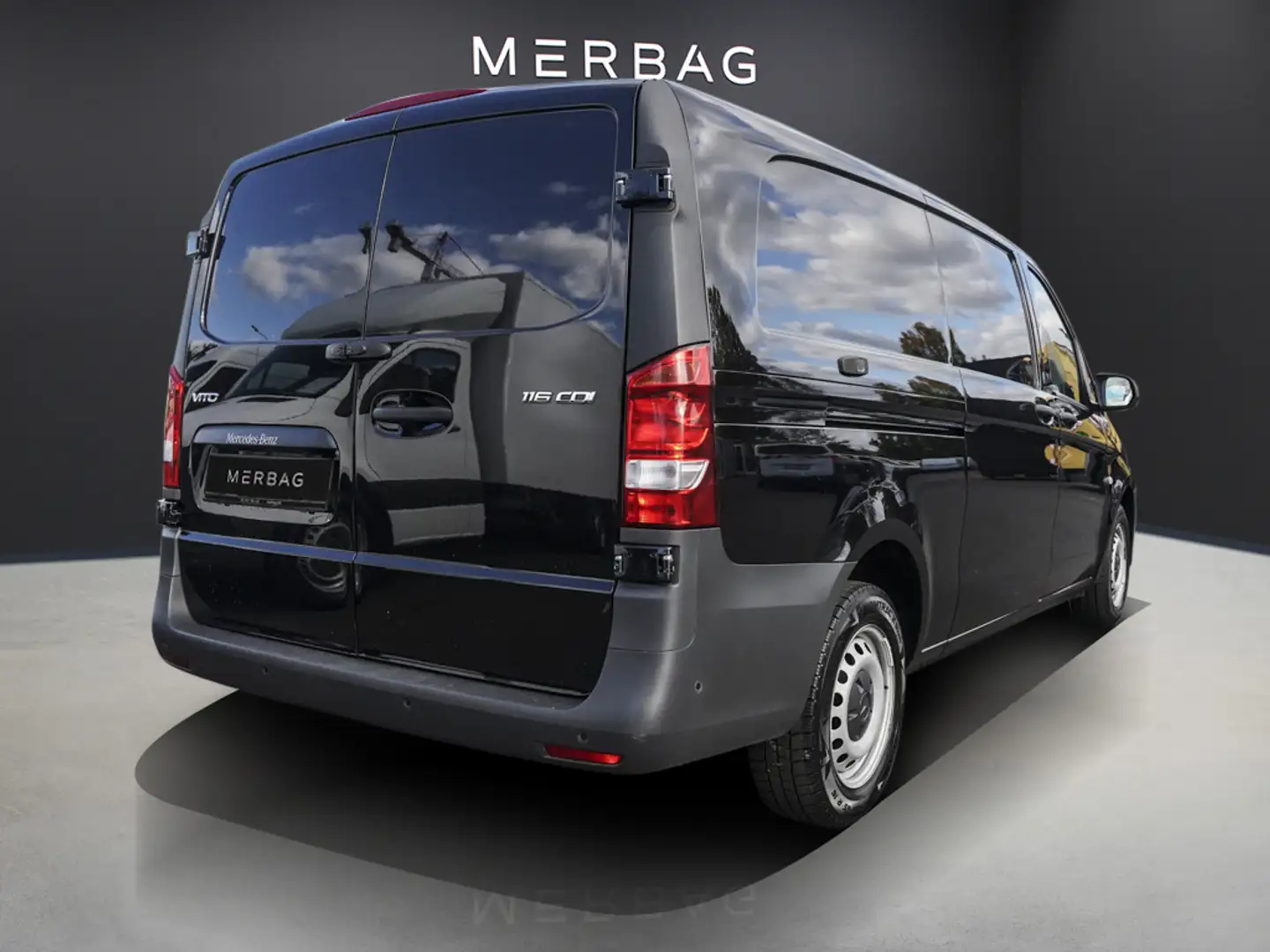 Mercedes-Benz Vito 116 CDI RWD extralang Kamera PDC MFL TEMP. Noir - 2
