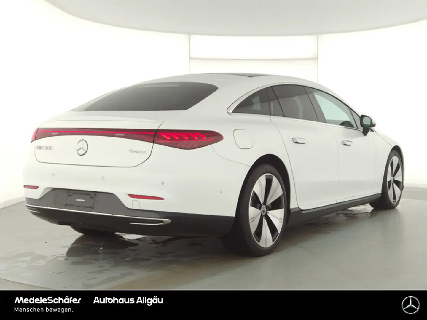 Mercedes-Benz EQS EQS 500 4M Premium+ 21" MAGNO MASSAGE AHK NP159 Weiß - 2