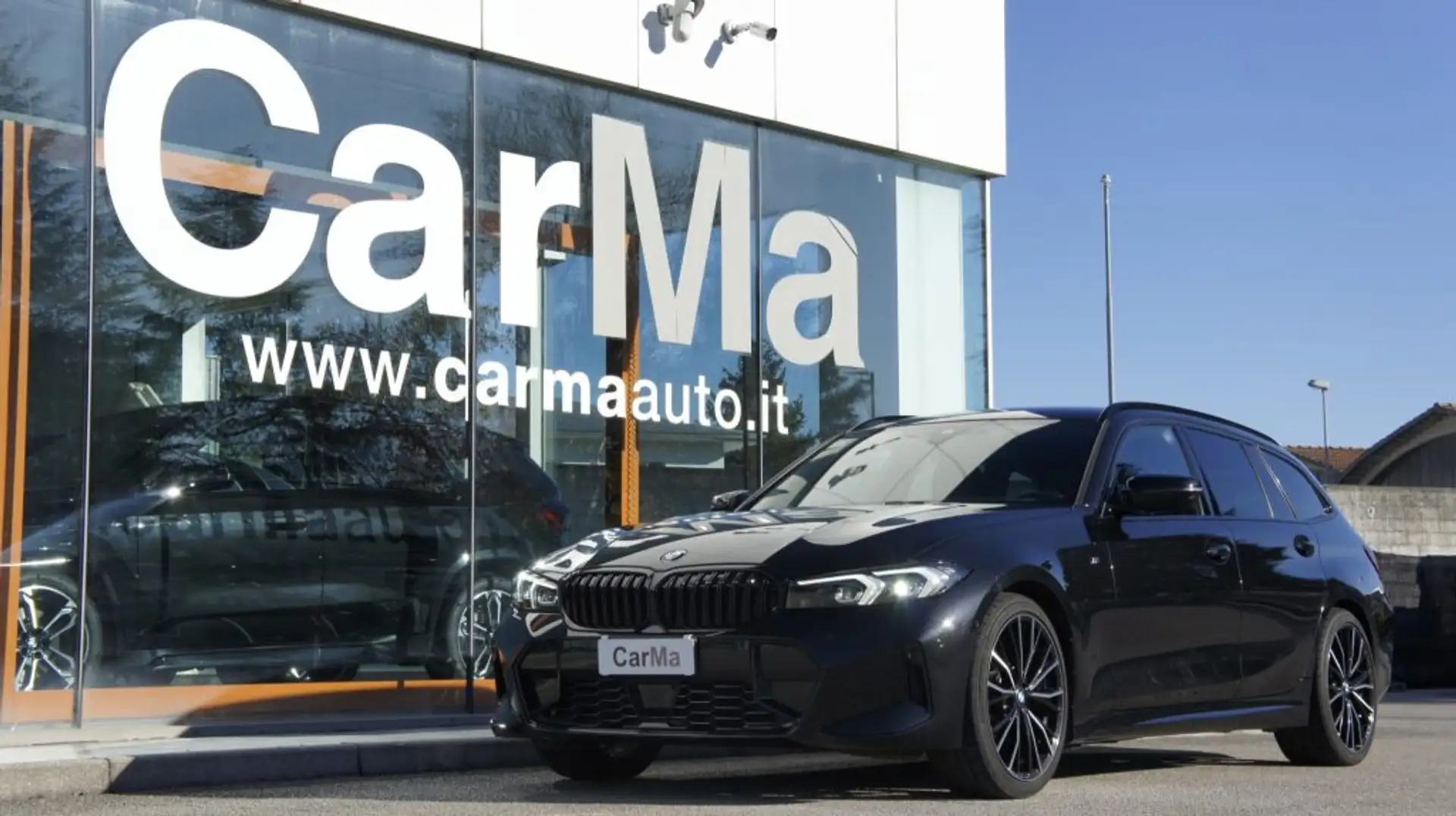 BMW 320 d 48V Touring Msport LISTINO 69.000€ Negro - 1