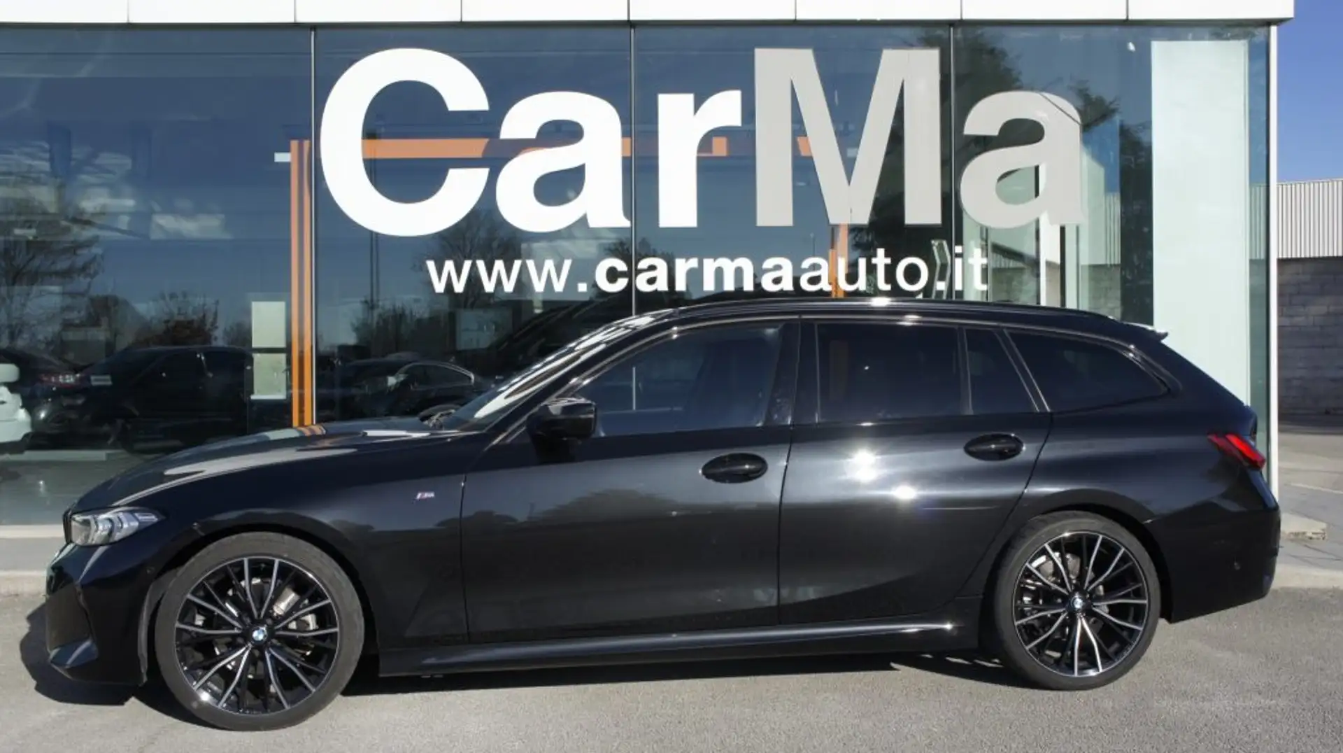 BMW 320 d 48V Touring Msport LISTINO 69.000€ Negro - 2