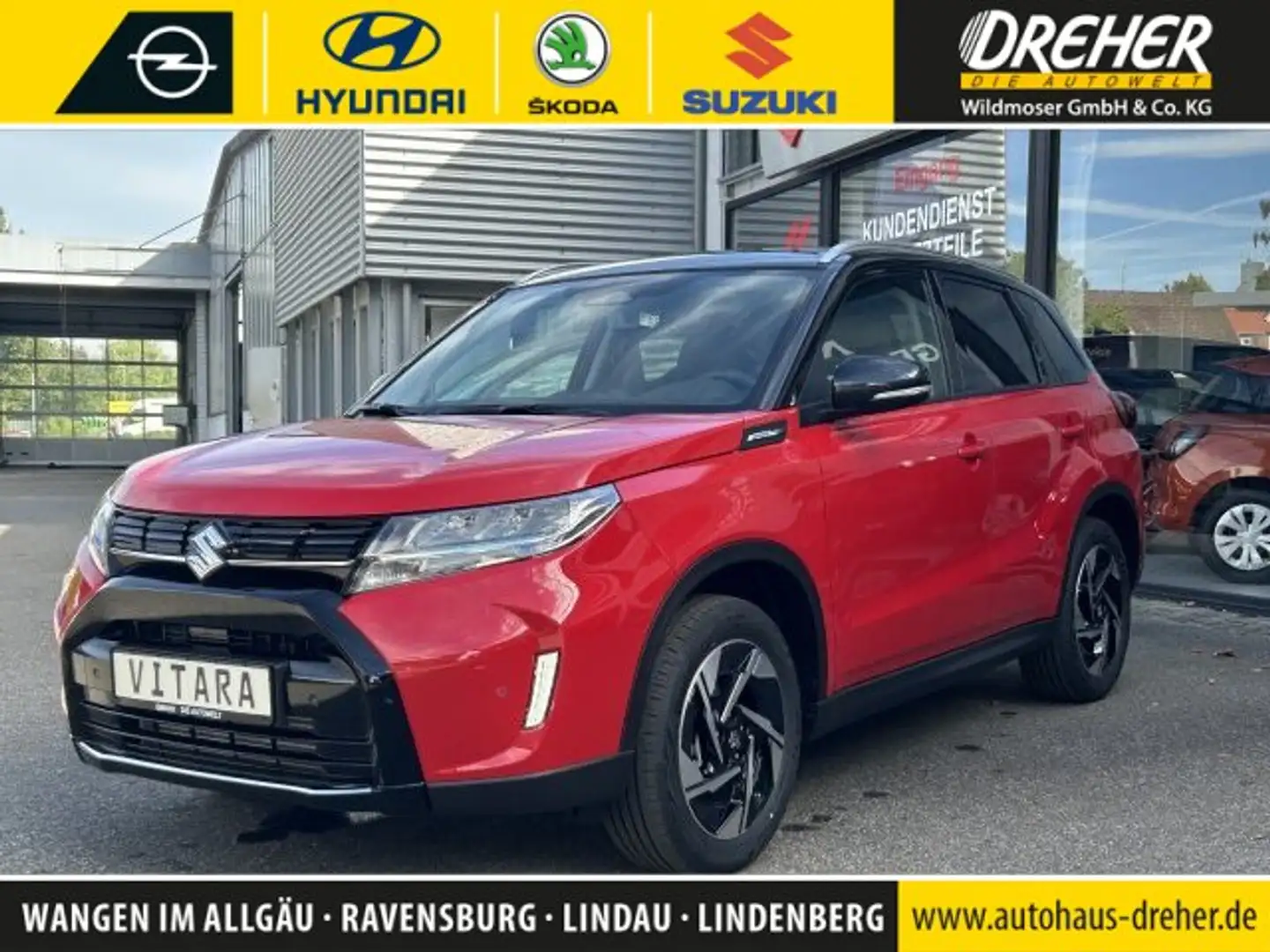 Suzuki Vitara Vitara Comfort+/Allgrip/AUTOMATIK/PANO-DACH/uvm. Rot - 1