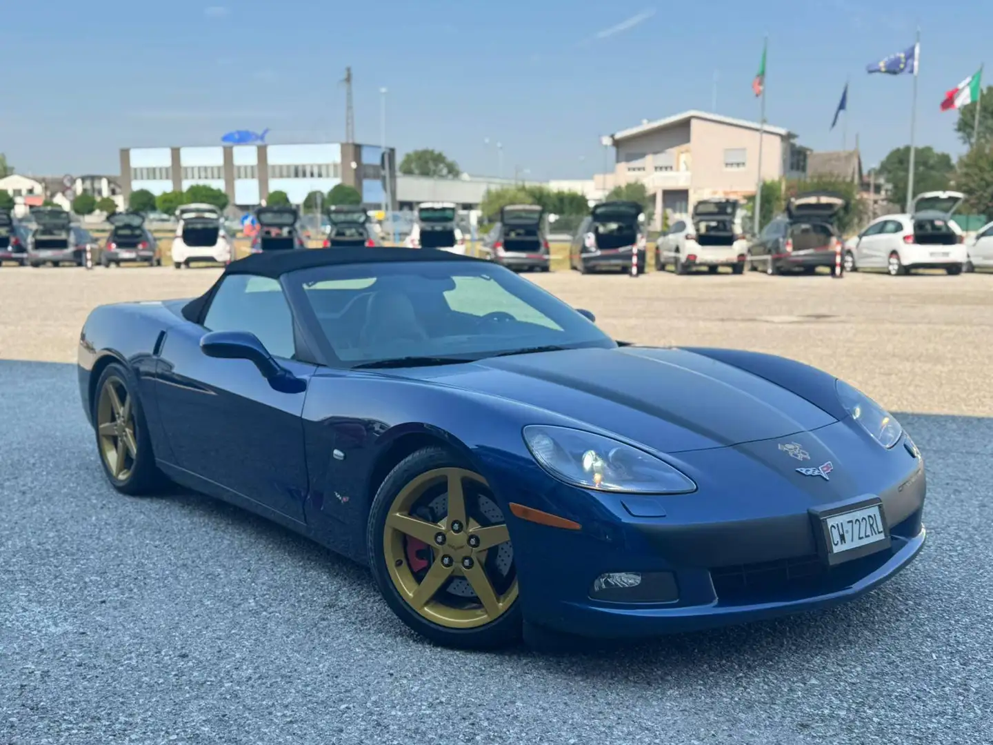 Corvette C6 Convertible Corvette  6.0 V8 Blau - 1