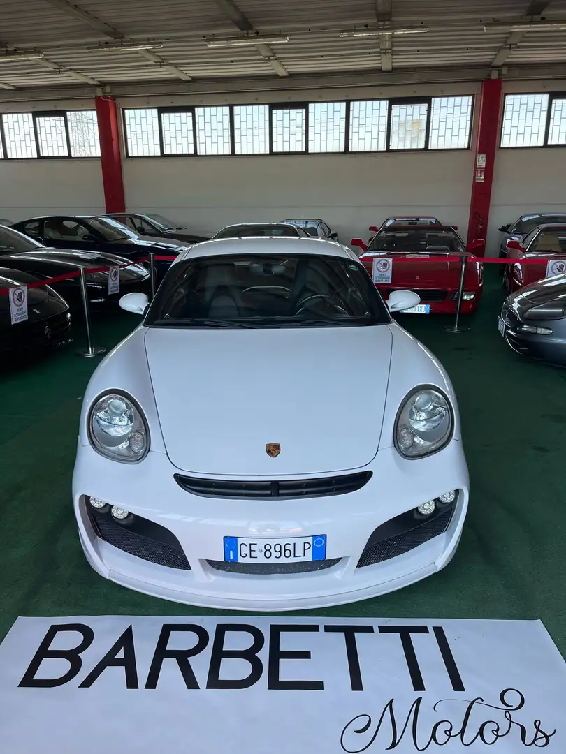 Porsche Cayman 2.7 GT UNICA Cambio Manuale PERMUTE RATE Blanc - 2