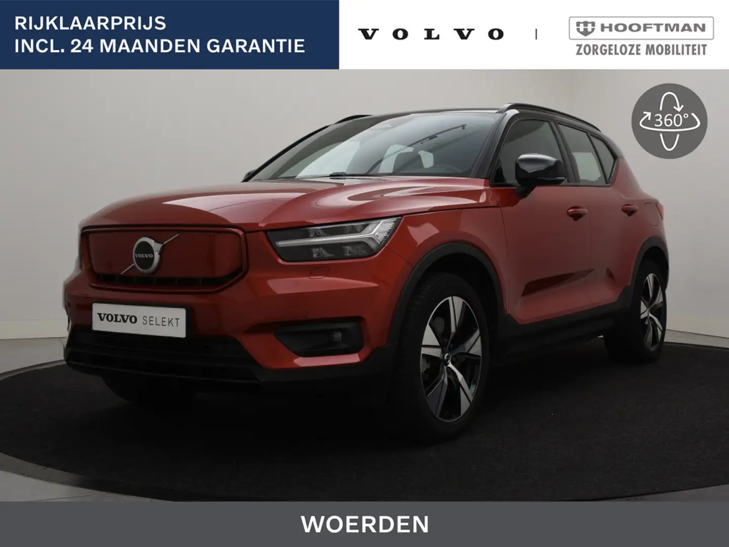 Volvo XC40 RECHARGE P8 INTRO EDITION HARMAN KARDON TREKHAAK F Kırmızı - 1
