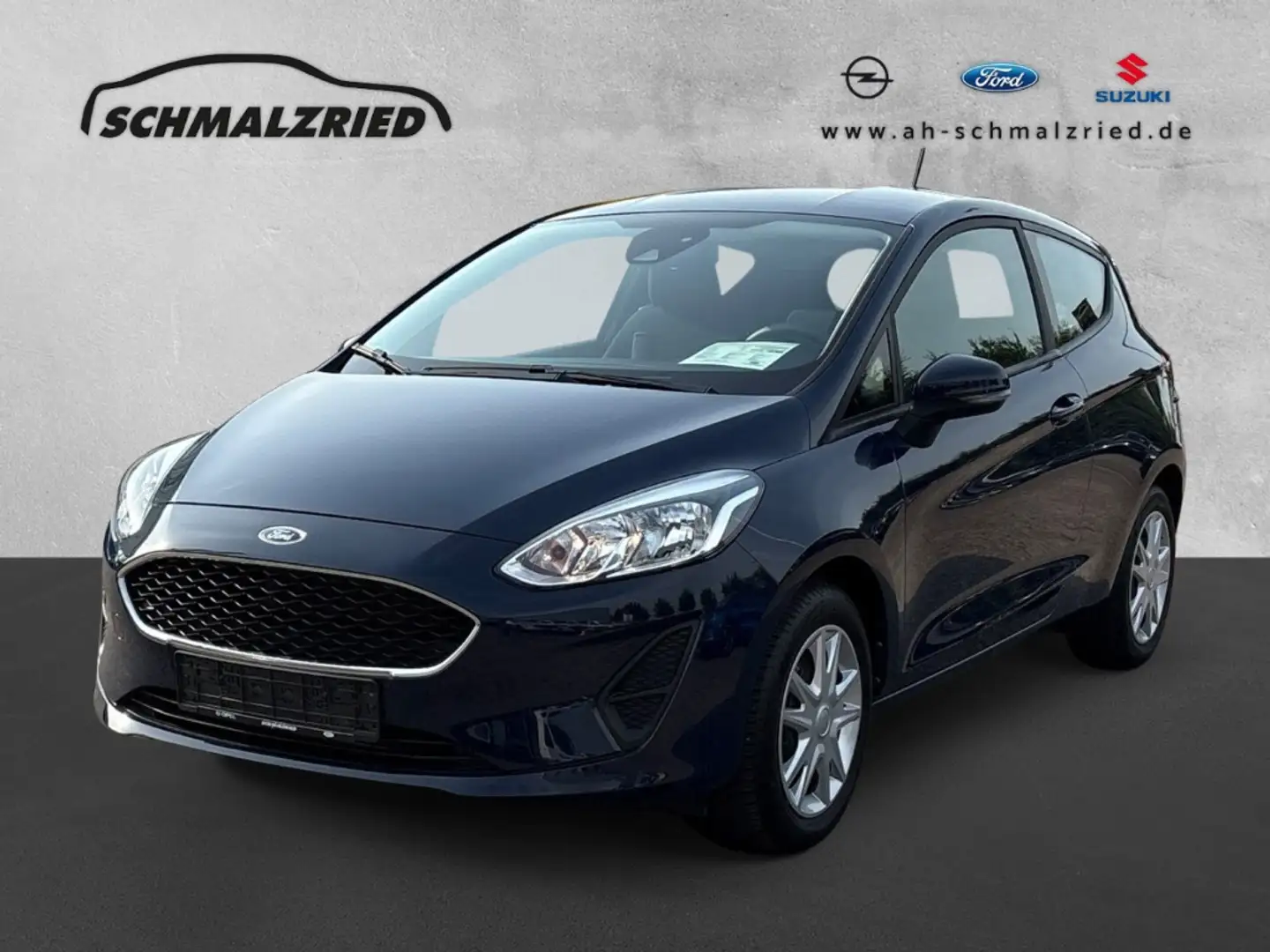Ford Fiesta Trend 1.1 SHZ Spurhalteass. Notbremsass. Tel.-Vorb Bleu - 1