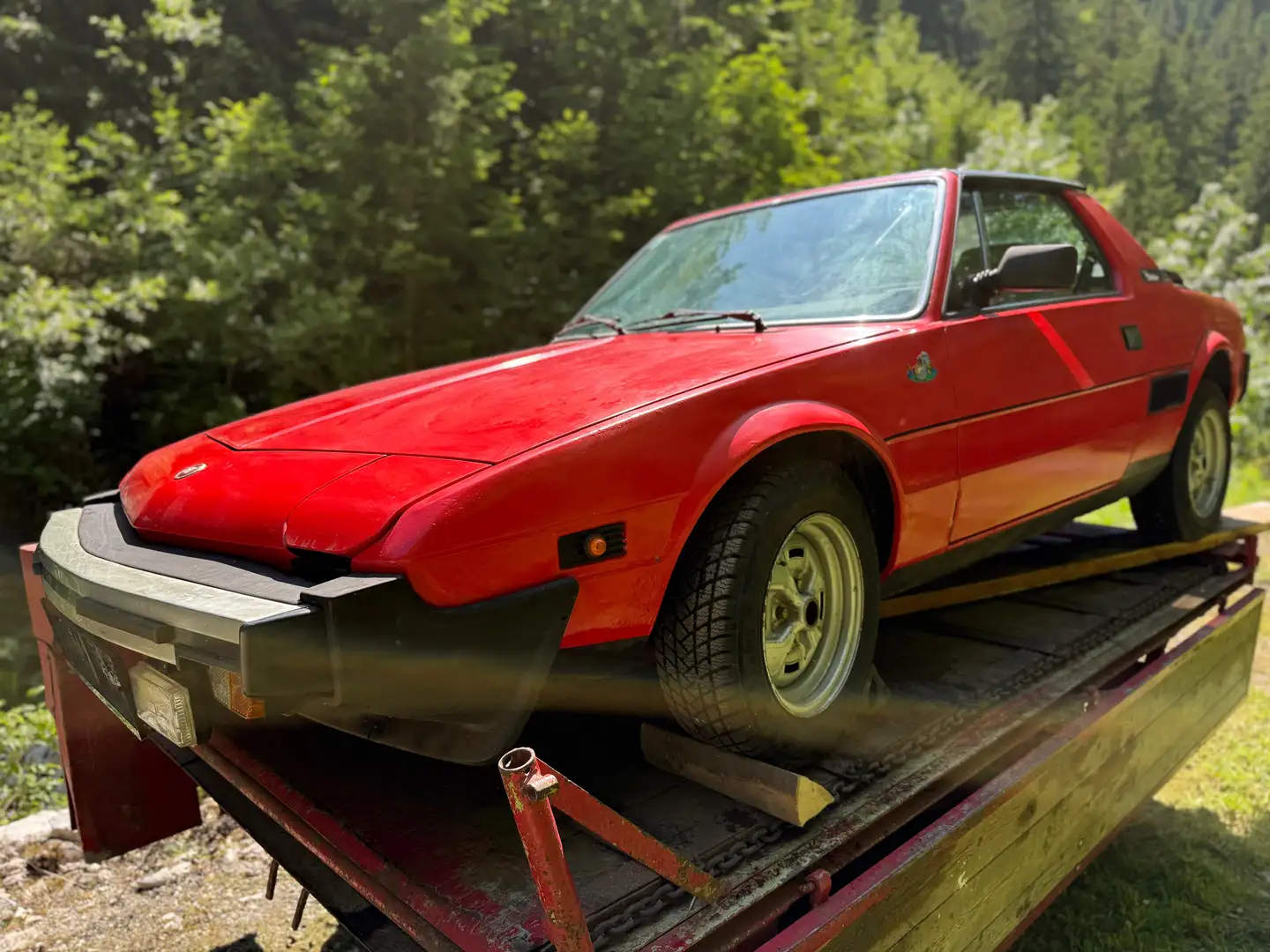 Fiat X 1/9 X 1/9 1500 Červená - 2