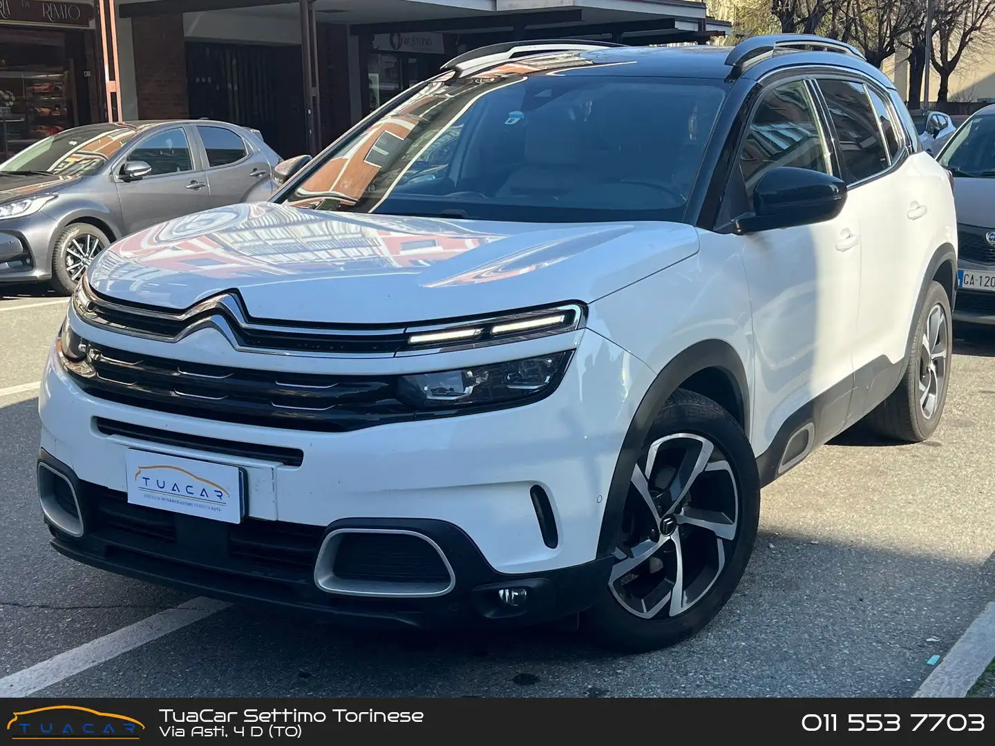 Citroen C5 Aircross Shine 2.0 Blue HDI 180 MOTORE RICONDIZIONATO 41000KM ALL ATTIVO Weiß - 1