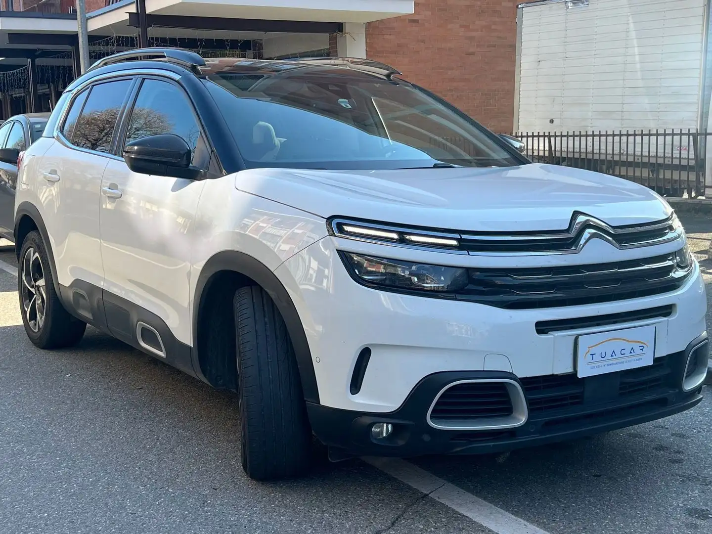 Citroen C5 Aircross Shine 2.0 Blue HDI 180 MOTORE RICONDIZIONATO 41000KM ALL ATTIVO Weiß - 2