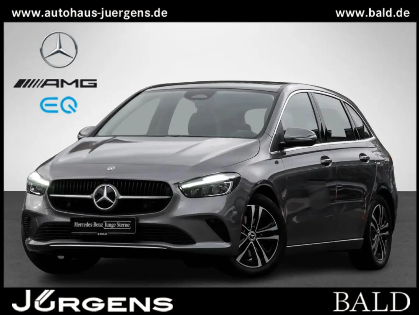Mercedes-Benz B 200 Progressive/LED/Cam/Pano/AHK/Distr/Winter Grau - 1