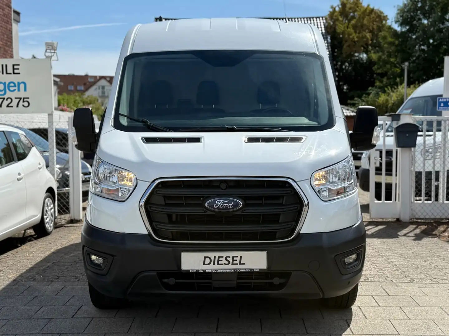 Ford Transit 350 L2H2 *Klima*Tempomat*PDC*Allwetterr. Weiß - 2