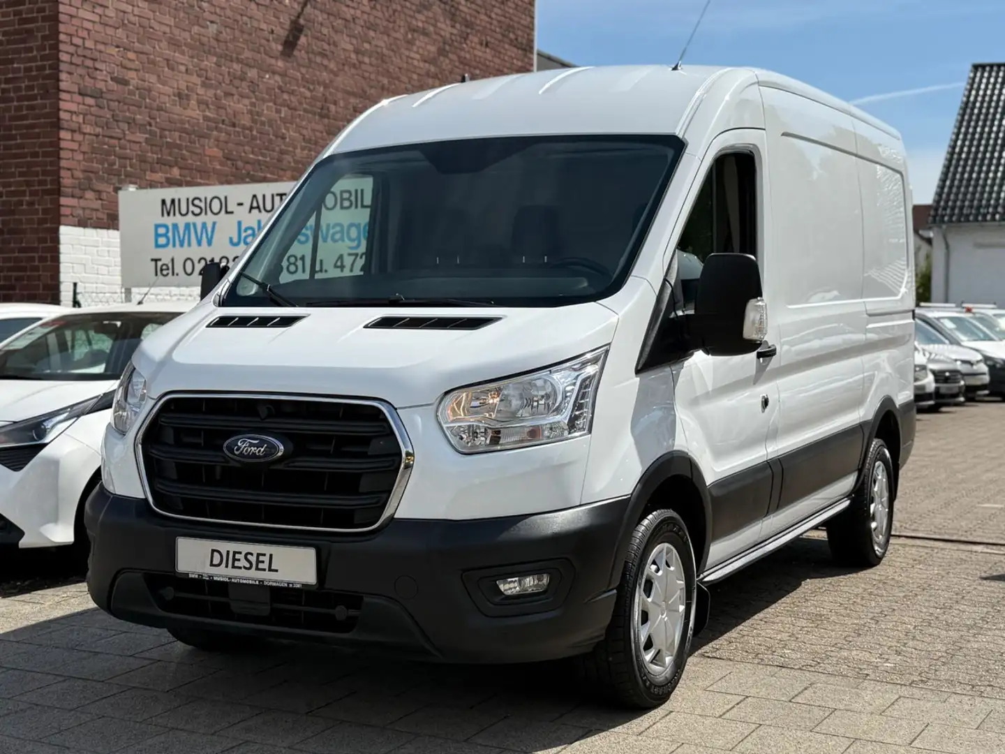 Ford Transit 350 L2H2 *Klima*Tempomat*PDC*Allwetterr. Weiß - 1