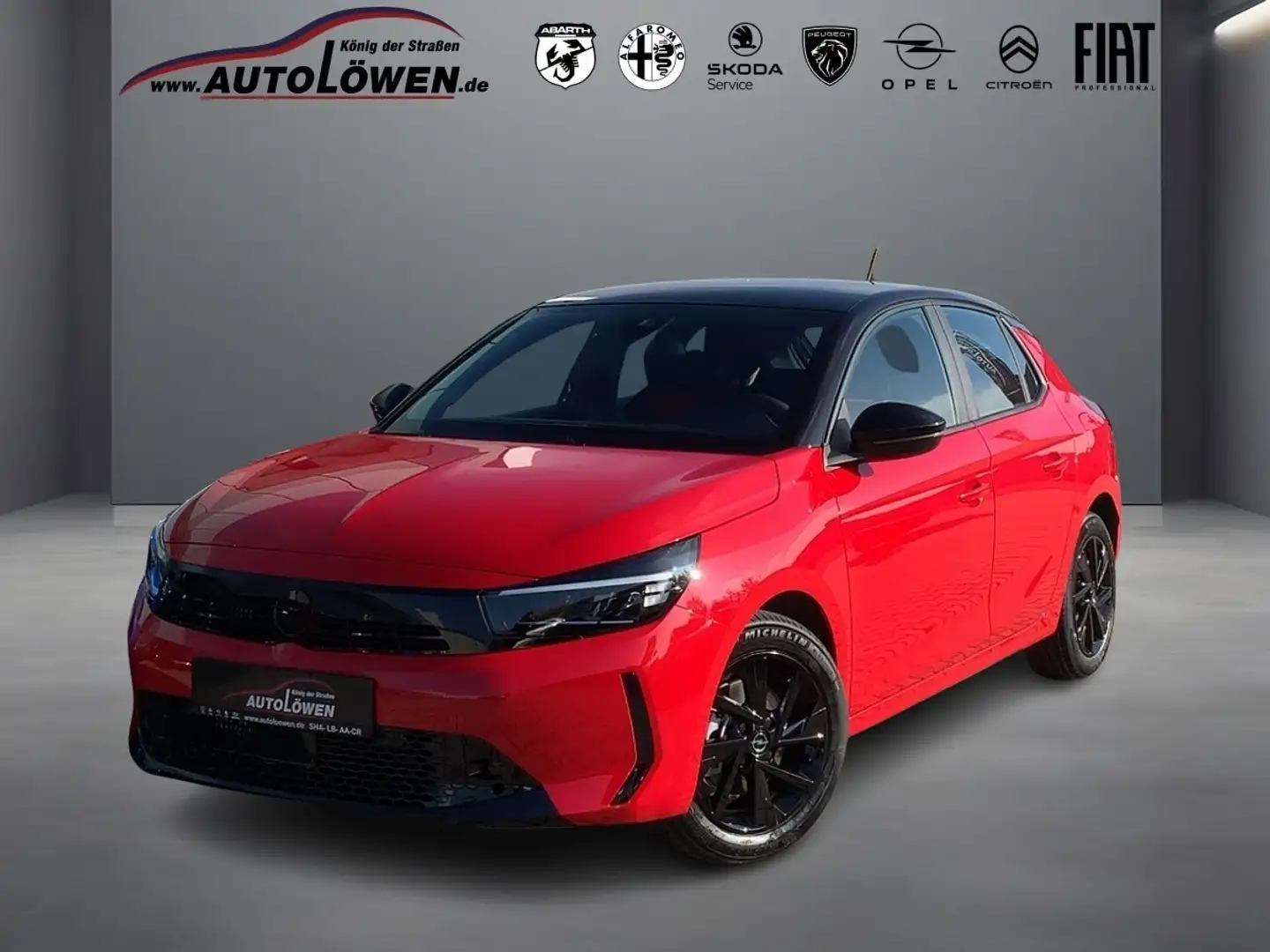 Opel Corsa F Sitzheizung LED-Scheinwerfer Rot - 1