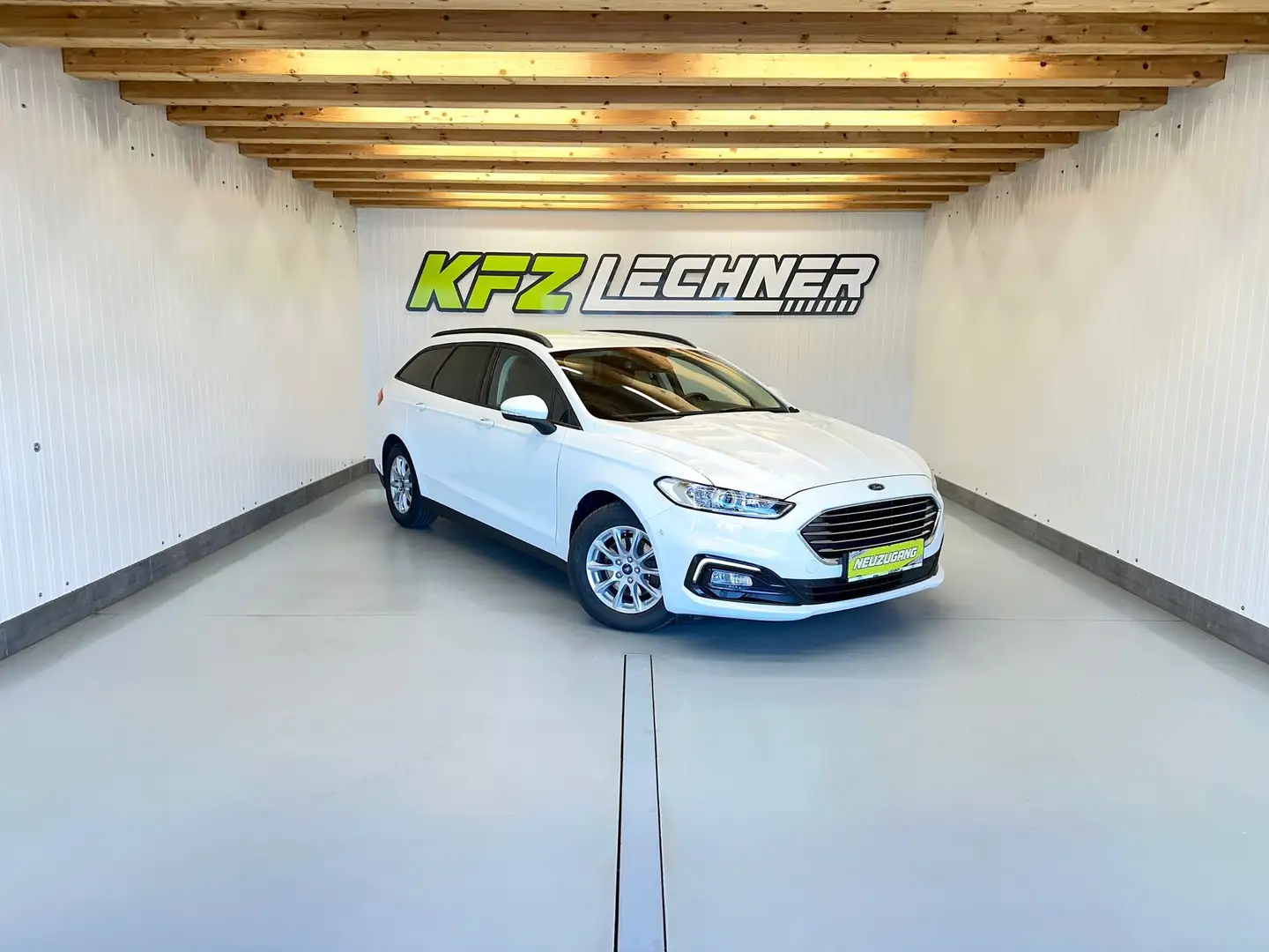 Ford Mondeo Turnier 2.0 EcoBl. Aut. "AHK*R-KAM*ACC*NAVI*SITZH" Weiß - 1