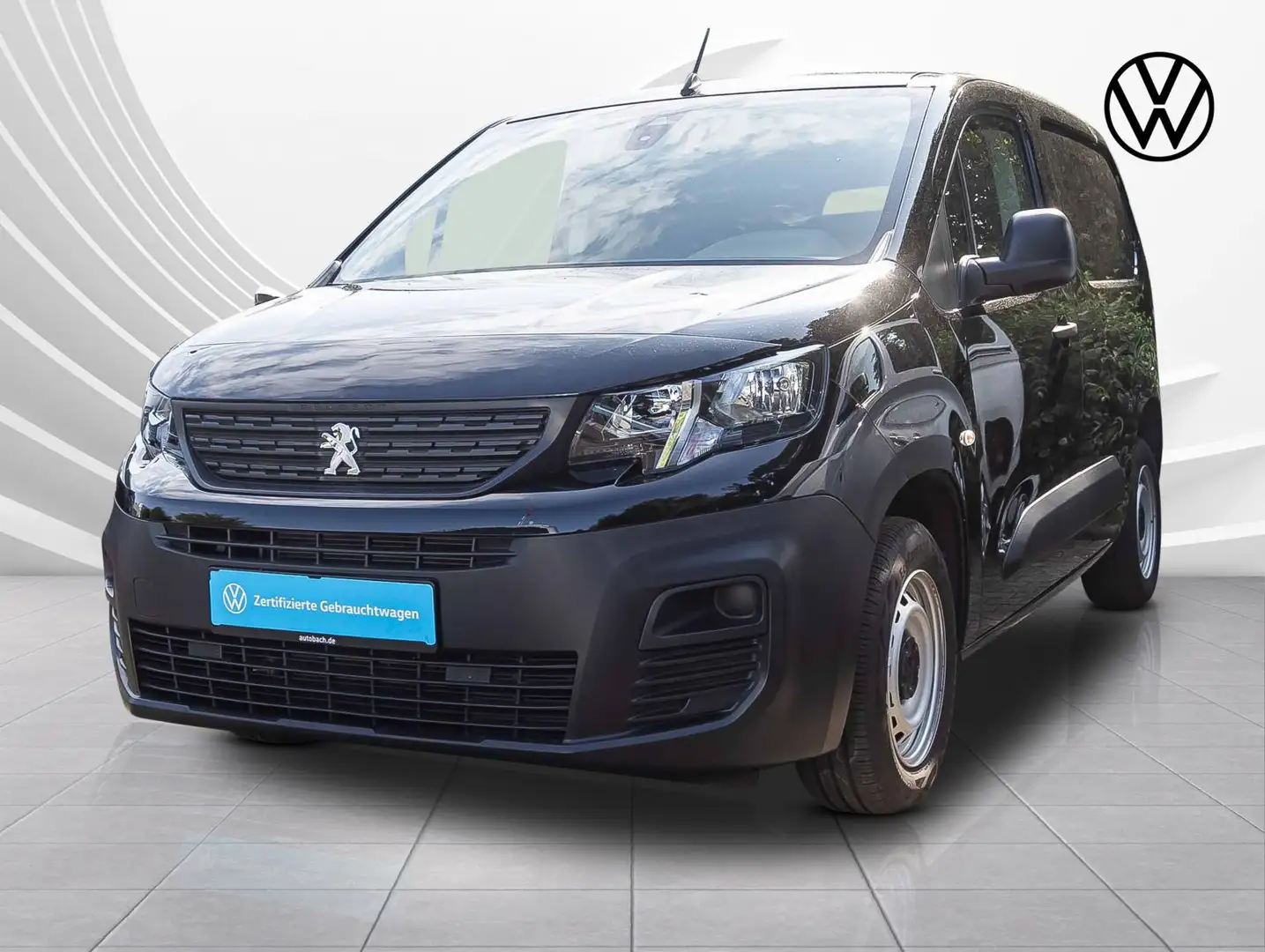 Peugeot Partner 1.5 BlueHDi 100 Premium L1 S&S, Klima, R Zwart - 1