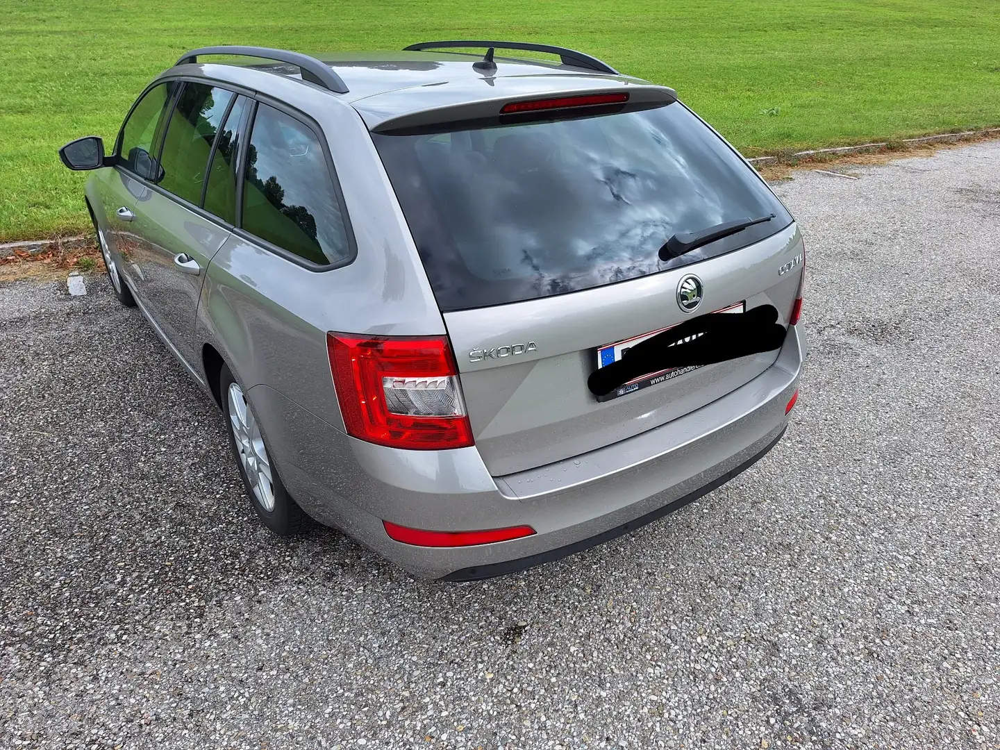 Skoda Octavia Combi 2,0 TDI 4x4 green tec Grau - 2