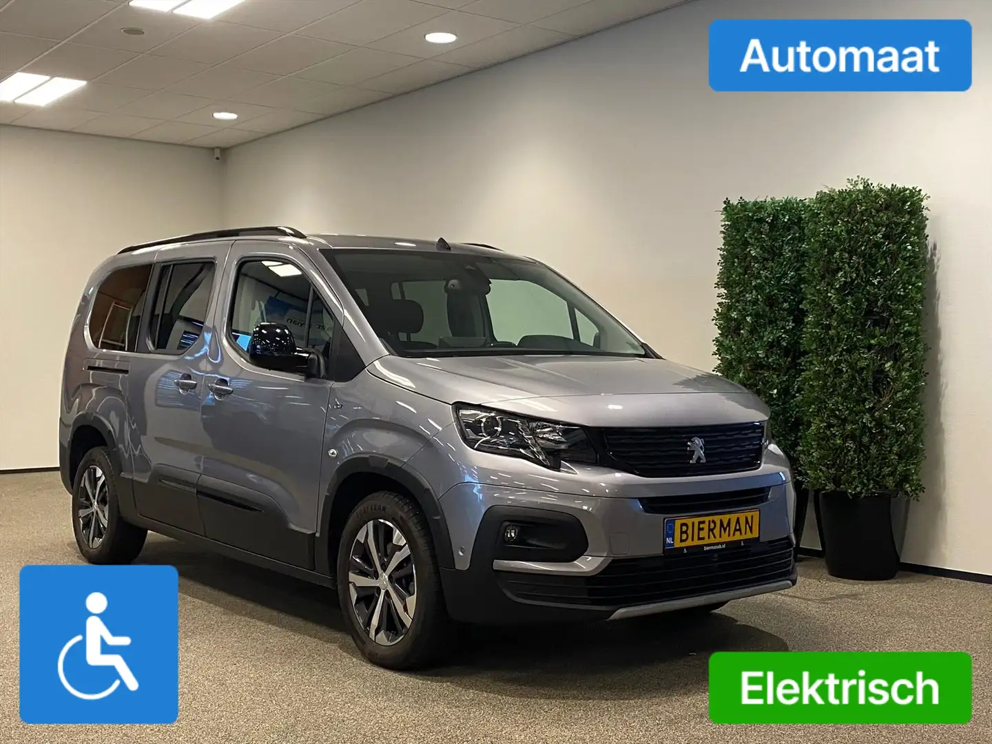 Peugeot e-Rifter L2H1 Rolstoelauto Automaat 4+1 ELEKTRISCH Grau - 1