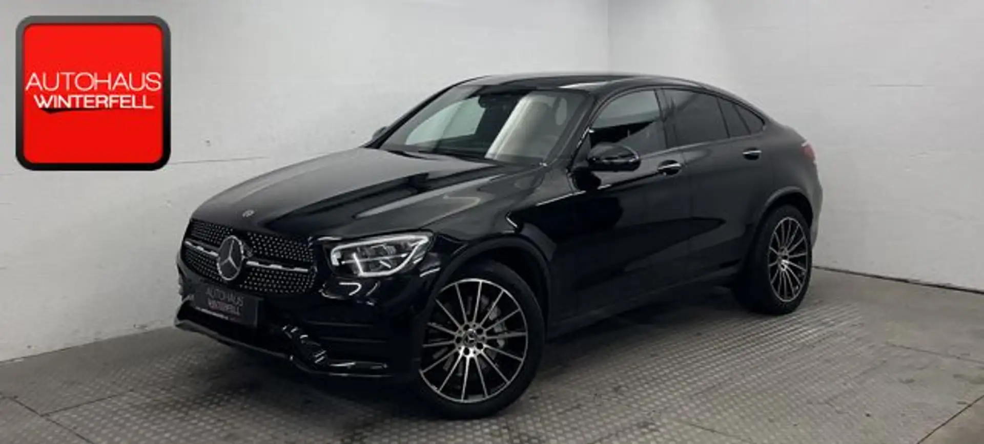 Mercedes-Benz GLC 200 4M Coupe AMG NIGHT MEMO+360+HUD+MASSAGE+ Noir - 1