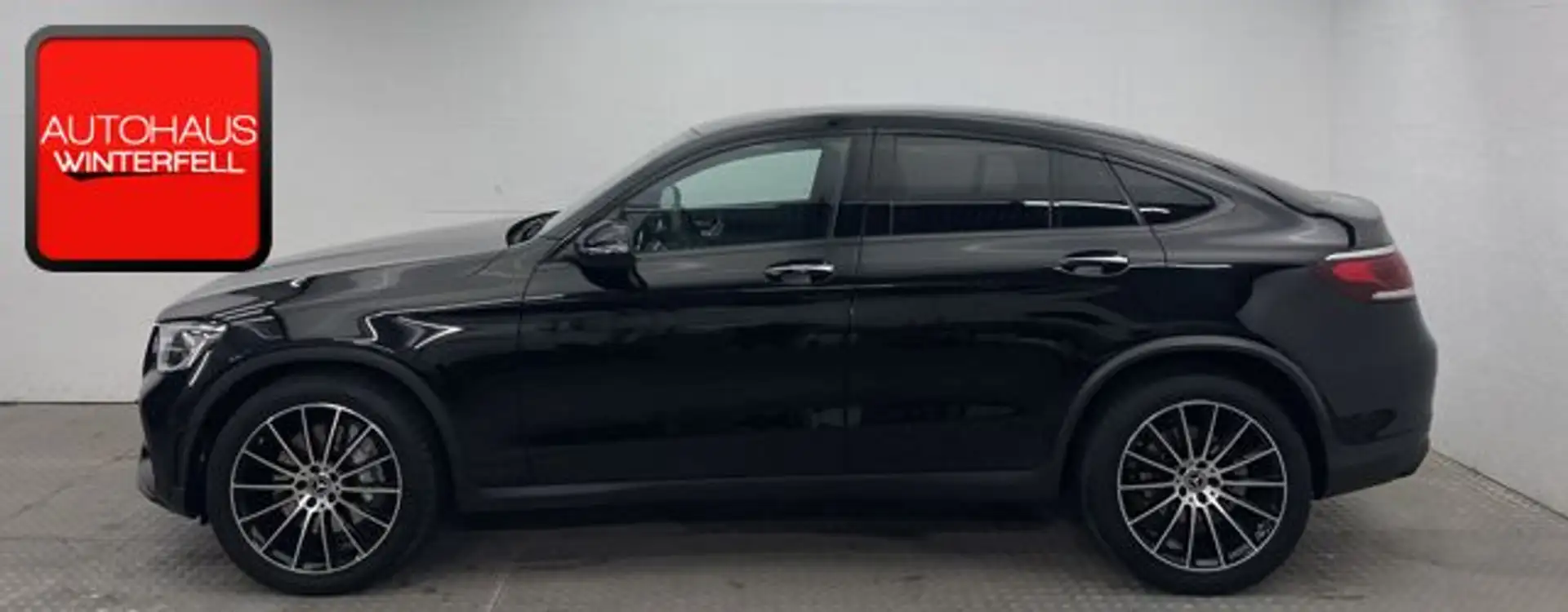 Mercedes-Benz GLC 200 4M Coupe AMG NIGHT MEMO+360+HUD+MASSAGE+ Noir - 2