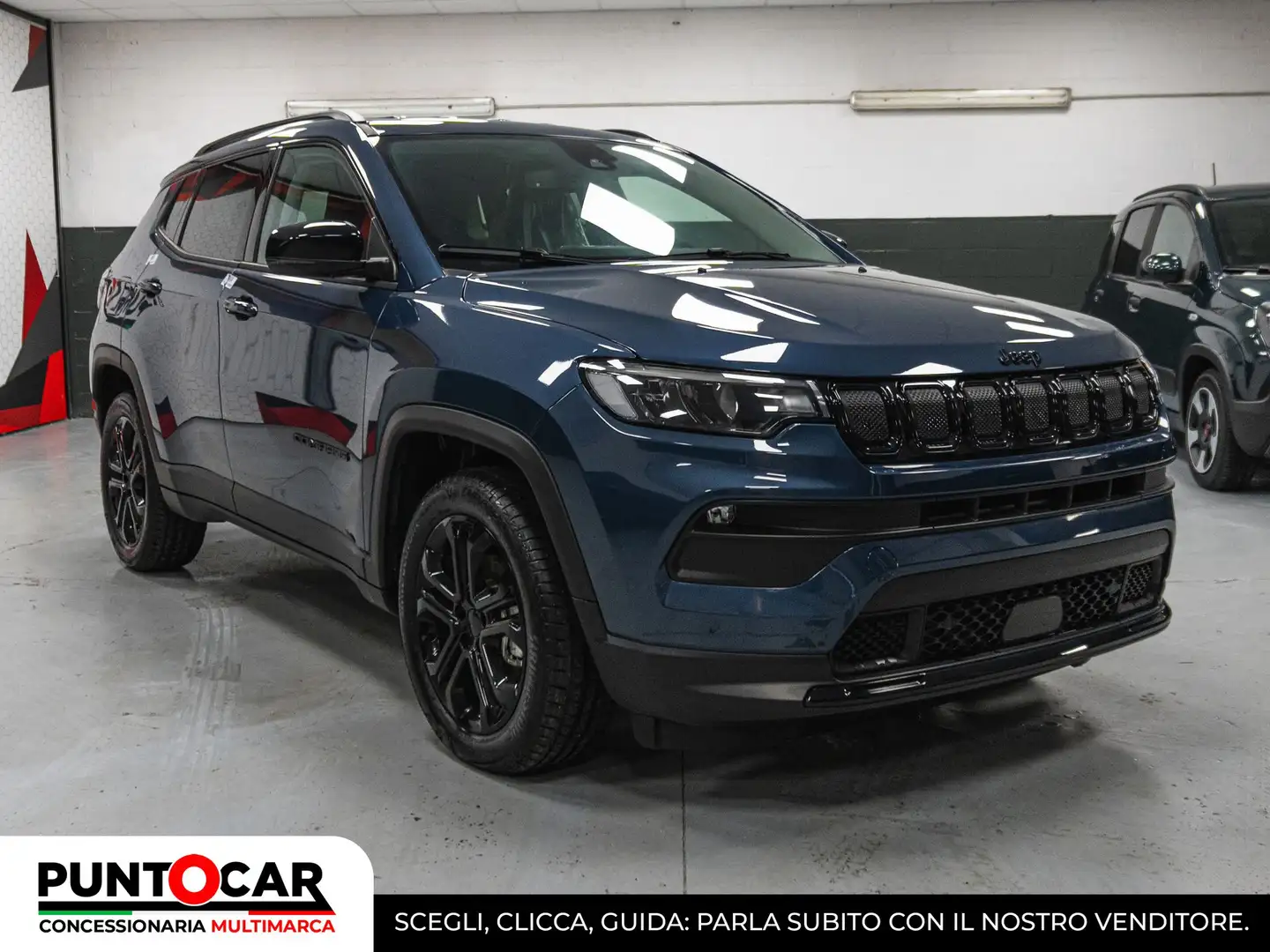 Jeep Compass 1.6 Multijet II 2WD Night Eagle PROMO FLEX Blau - 2