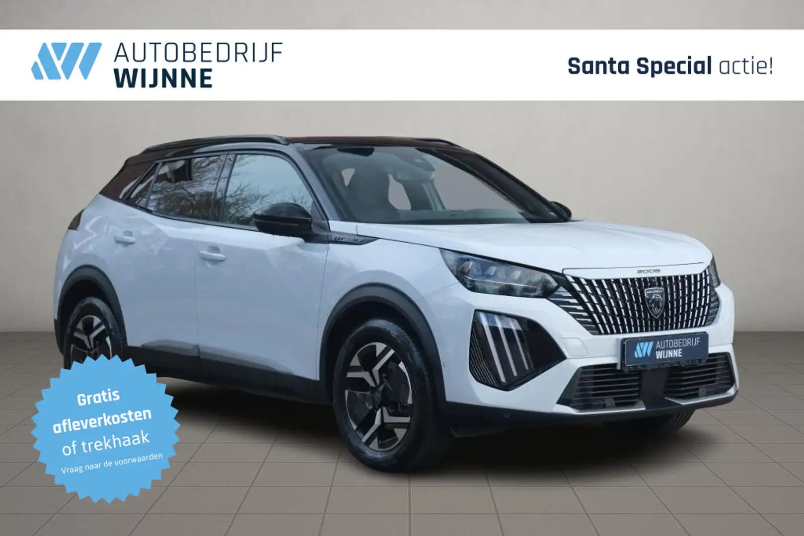 Peugeot 2008 1.2 Hybrid 145pk e-DCS6 GT | Navi | App Connect | Blanc - 1