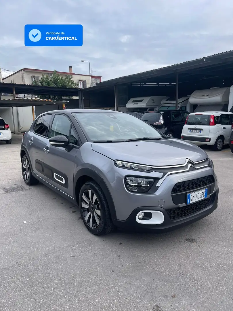 Citroen C3 C3 III 1.2 puretech Shine s Grigio - 1
