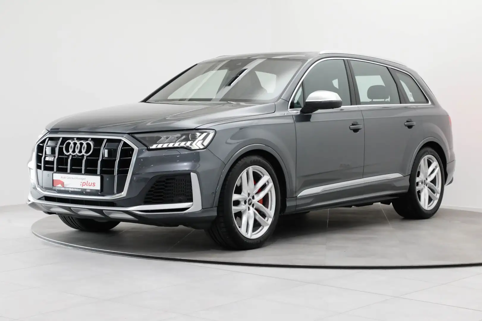 Audi SQ7 4.0 TFSI quattro AHK Stdhz Matrix Pano HUD Серый - 2
