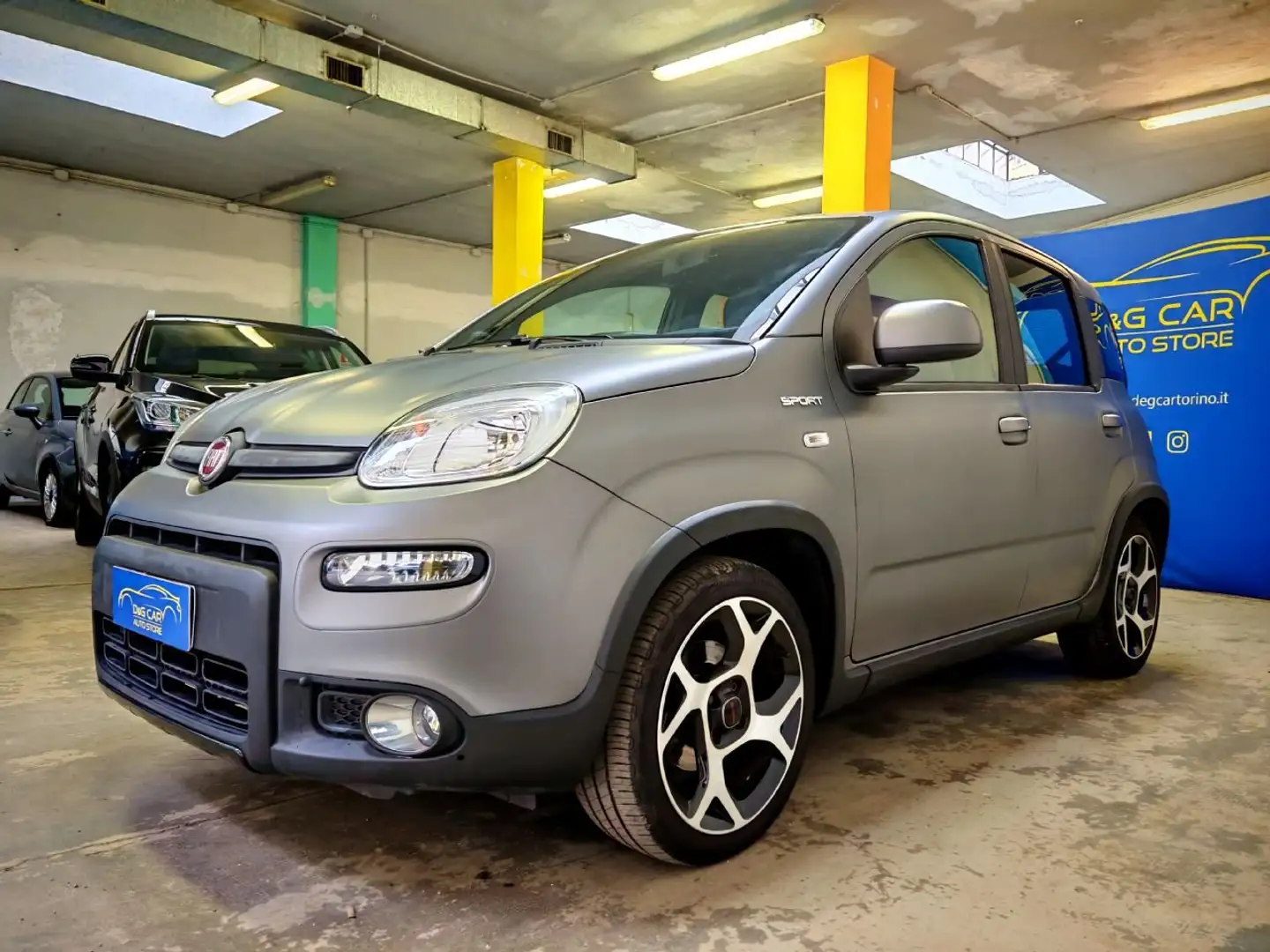 Fiat Panda Panda 1.2 SPORT GPL Gris - 2
