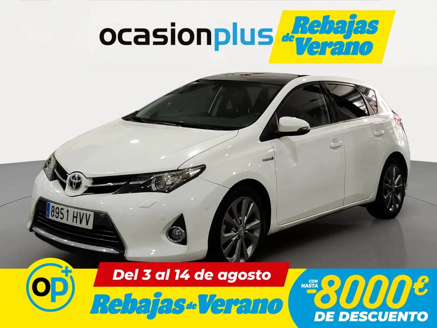 Toyota Auris hybrid Advance Blanco - 1