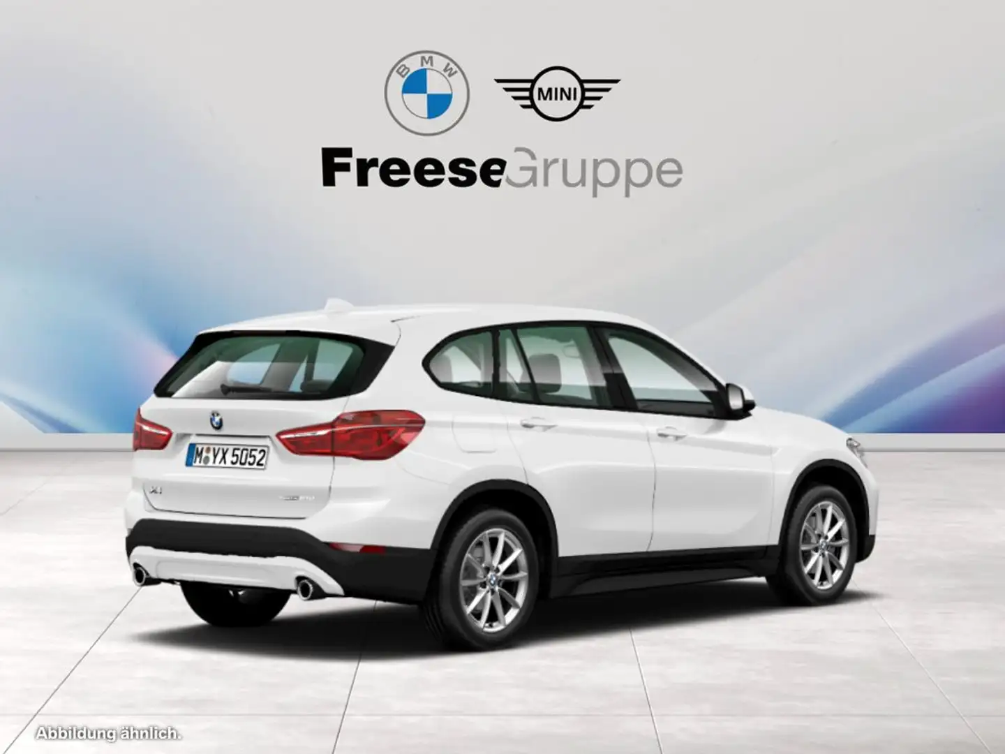 BMW X1 sDrive18d SPORTSITZE TEMPOMAT DAB ABS ALU ESP Weiß - 2