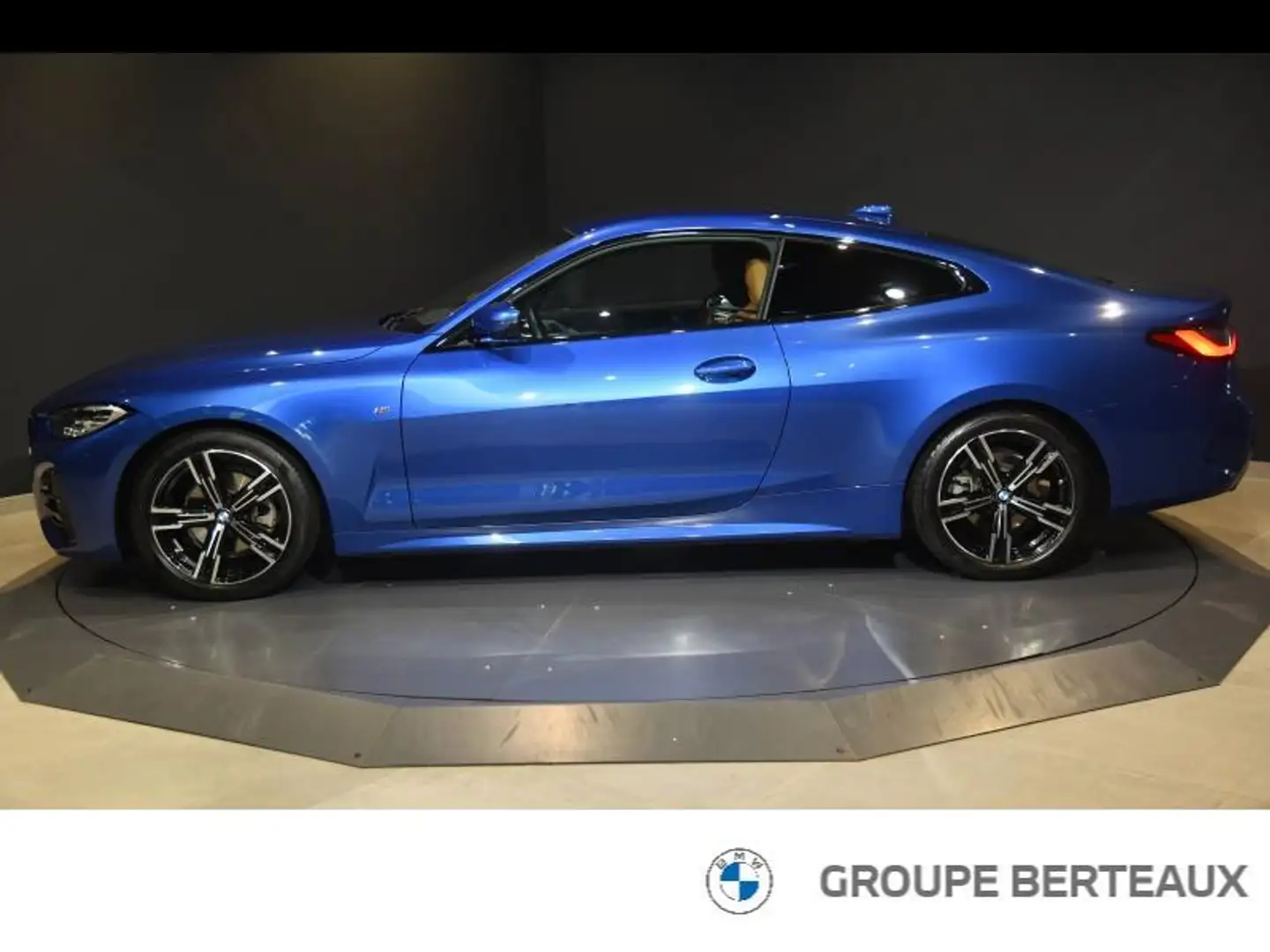 BMW 420 420dA 190ch M Sport Bleu - 2