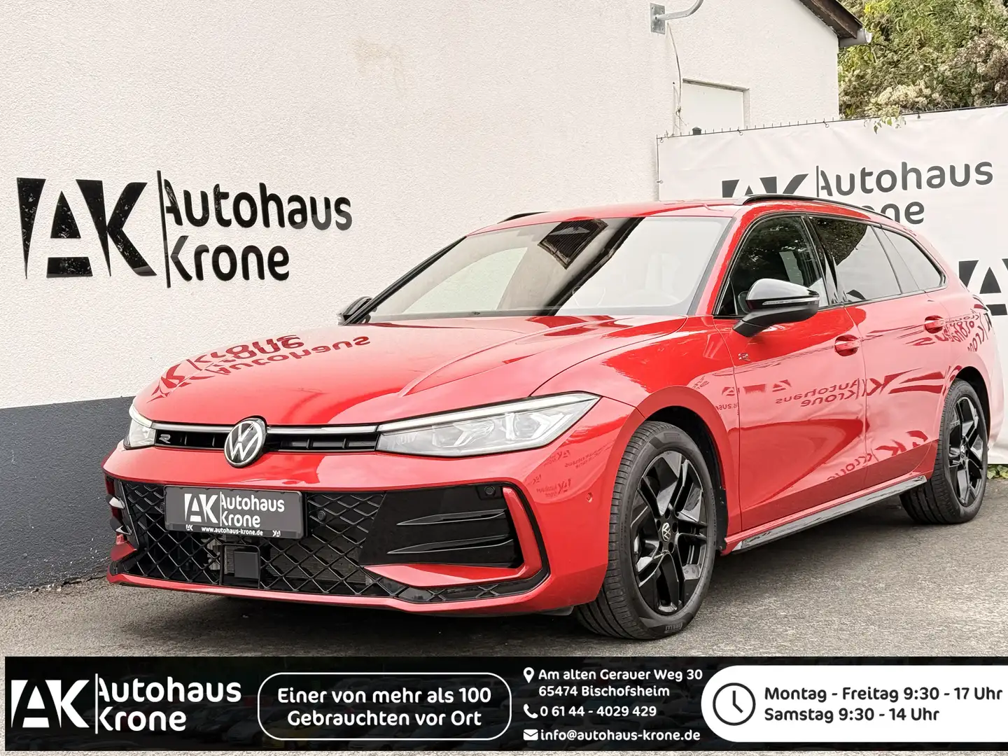 Volkswagen Passat 2.0 TDI R-Line 4Motion *KEYLESS*AHK*ACC* MATRIX* Rot - 1